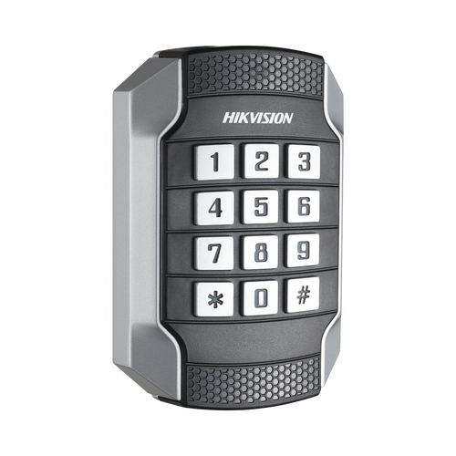 Lector de Tarjetas MIFARE y Contraseñas / Wiegand W26 - W34 y RS-485 / IP65 / IK10 / Estetico y Facil de Utilizar / Indicador LED