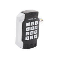 Lector de Tarjetas MIFARE y Contraseñas / Wiegand W26 - W34 y RS-485 / IP65 / IK10 / Estetico y Facil de Utilizar / Indicador LED