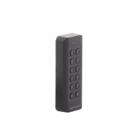 Lector de Tarjetas PROX EM y Contraseñas / Exterior IP65 / Wiegand / Compatible con Cualquier Panel / PERFIL DELGADO y ESTETICO / Indicador LED