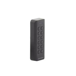 Lector de Tarjetas PROX EM y Contraseñas / Exterior IP65 / Wiegand / Compatible con Cualquier Panel / PERFIL DELGADO y ESTETICO / Indicador LED
