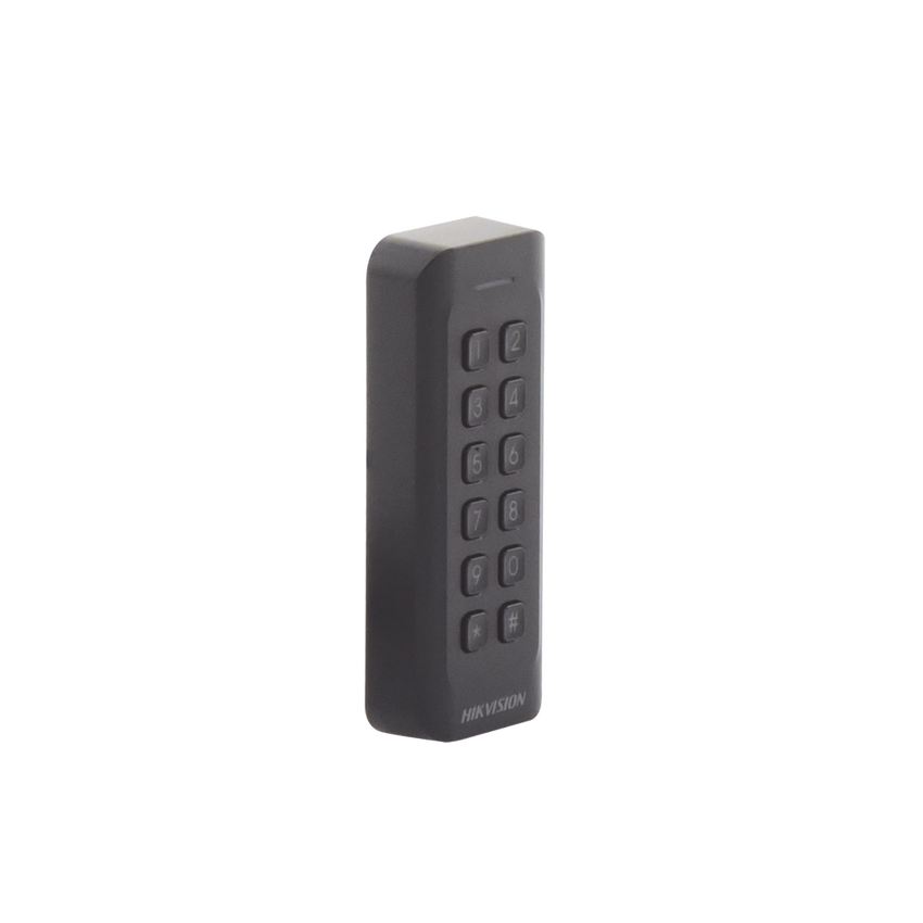 Lector de Tarjetas PROX EM y Contraseñas / Exterior IP65 / Wiegand / Compatible con Cualquier Panel / PERFIL DELGADO y ESTETICO / Indicador LED