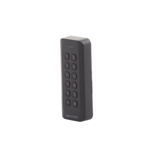 Lector de Tarjetas PROX EM y Contraseñas / Exterior IP65 / Wiegand / Compatible con Cualquier Panel / PERFIL DELGADO y ESTETICO / Indicador LED