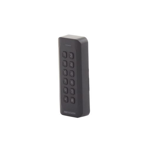 Lector de Tarjetas PROX EM y Contraseñas / Exterior IP65 / Wiegand / Compatible con Cualquier Panel / PERFIL DELGADO y ESTETICO / Indicador LED