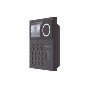 Terminal Min Moe WiFi con Batería de Respaldo / Administrable por Smartphone o Nube /  Acceso y Asistencia /  Huella, Facial y Tarjetas MIFARE /  500 rostros y 1,000 Huellas y Tarjetas / Detección de Cubrebocas / HikConnect / HIK-IA