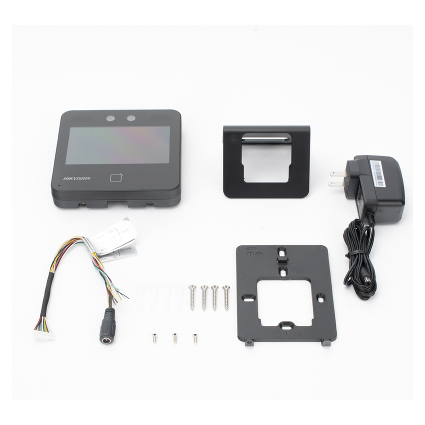 Terminal Min Moe WiFi / Touch de Reconocimiento Facial Ultra Rápido para ASISTENCIA y Control de ACCESO / 1500 Rostros y 3,000 tarjetas /  Lee códigos QR / Videoportero / Detección de Cubrebocas / SIP Estandar / HIK-IA