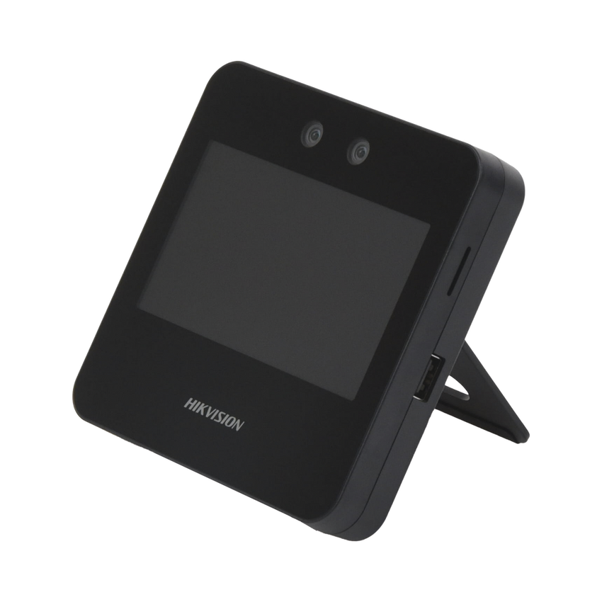 Terminal Min Moe WiFi / Touch de Reconocimiento Facial Ultra Rápido para ASISTENCIA y Control de ACCESO / 1500 Rostros y 3,000 tarjetas /  Lee códigos QR / Videoportero / Detección de Cubrebocas / SIP Estandar / HIK-IA