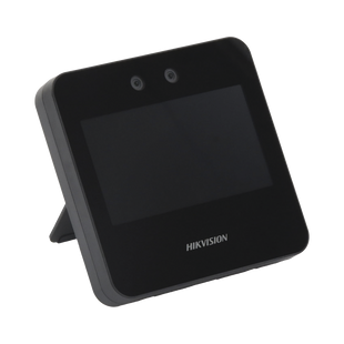 Terminal Min Moe WiFi / Touch de Reconocimiento Facial Ultra Rápido para ASISTENCIA y Control de ACCESO / 1500 Rostros y 3,000 tarjetas /  Lee códigos QR / Videoportero / Detección de Cubrebocas / SIP Estandar / HIK-IA