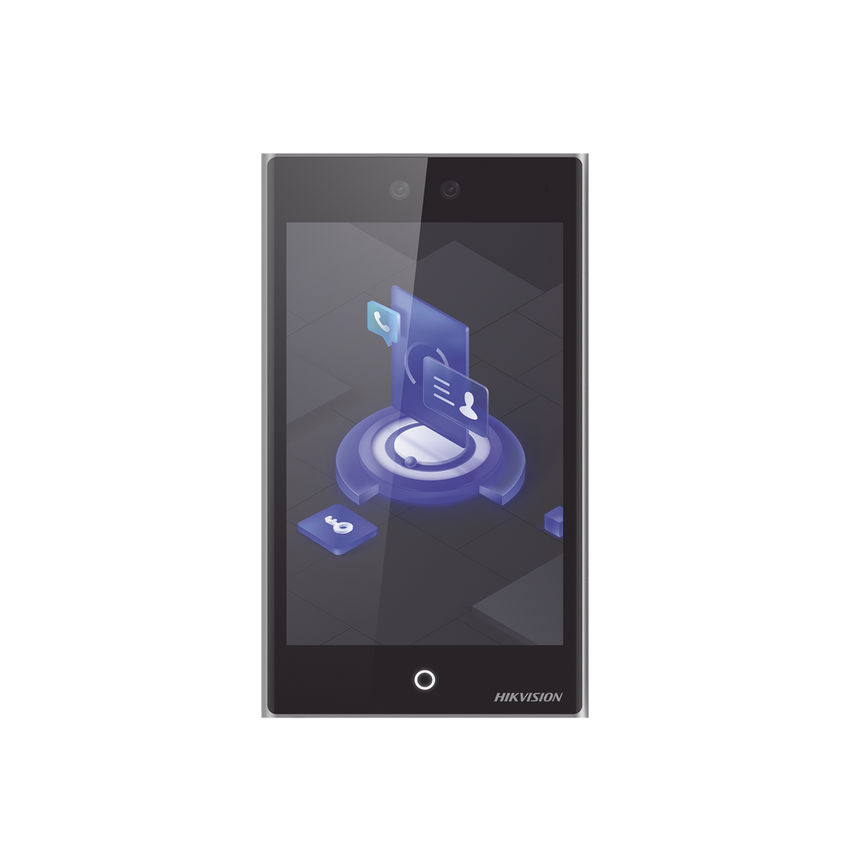 Biometrico Facial Android 11 con Pantalla de 8" / 100,000 Usuarios / Reconocimiento Facial Ultra Rapido / HIK-IA