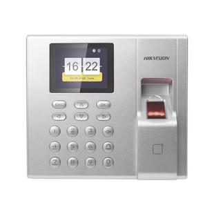 Terminal de Control de Acceso y Asistencia compatible con APP Hik-Connect (P2P) / Lectura de Huella y de Tarjetas EM / Soporta hasta 1000 Huellas / Relevador para Chapa / Software iVMS4200