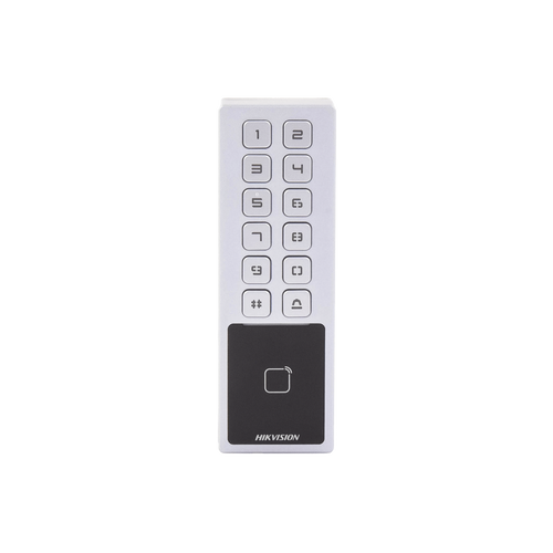 Teclado Exterior Antivandálico IP65 & IK08 / Administrable en la Nube / Alta y Baja de Passwords Remotamente con Horarios / Acceso por PIN o Tarjeta MIFARE