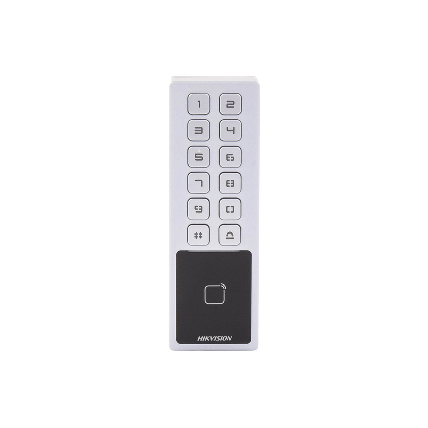 Teclado Exterior Antivandálico IP65 & IK08 / Administrable en la Nube / Alta y Baja de Passwords Remotamente con Horarios / Acceso por PIN o Tarjeta MIFARE