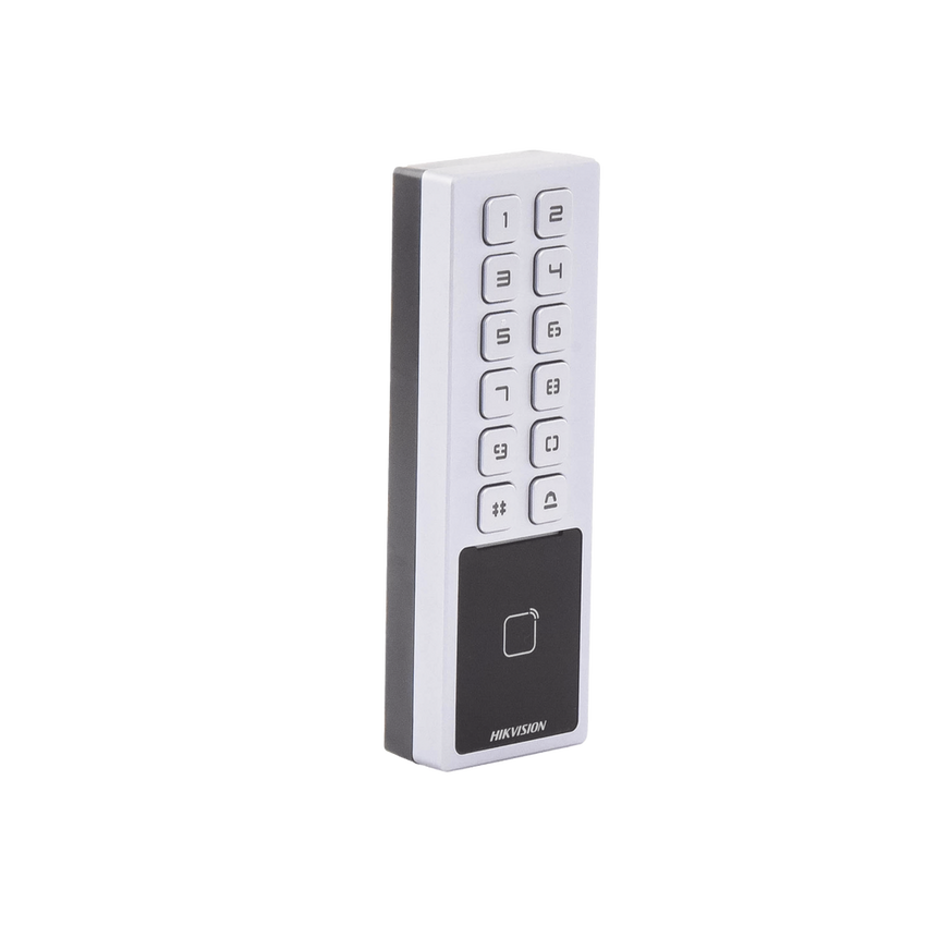 Teclado Exterior Antivandálico IP65 & IK08 / Administrable en la Nube / Alta y Baja de Passwords Remotamente con Horarios / Acceso por PIN o Tarjeta MIFARE