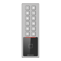 Teclado Exterior Antivandálico IP65 & IK08 / Administrable en la Nube / Alta y Baja de Passwords Remotamente con Horarios / Acceso por PIN o Tarjeta MIFARE