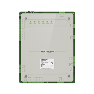 Controlador de Acceso 1 Puerta Administrable en la Nube con Hik-Connect Teams / Interfaz Web / 2 Lectores de Huella o Tarjeta / 100,000 Tarjetas / 10,000 Huellas / Incluye Gabinete y Fuente de Alimentación 12v 4A / Soporta Batería de Respald