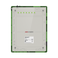 Controlador de Acceso 2 Puertas Administrable en la Nube con Hik-Connect Teams / Interfaz Web / 4 Lectores de Huella o Tarjeta / 100,000 Tarjetas / 10,000 Huellas / Incluye Gabinete y Fuente de Alimentación 12 Vcd 8 A / Soporta Batería de Re