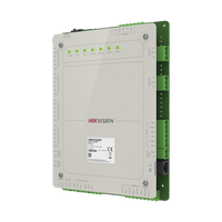 Controlador de Acceso 2 Puertas Administrable en la Nube con Hik-Connect Teams / Interfaz Web / 4 Lectores de Huella o Tarjeta / 100,000 Tarjetas / 10,000 Huellas / Incluye Gabinete y Fuente de Alimentación 12 Vcd 8 A / Soporta Batería de Re
