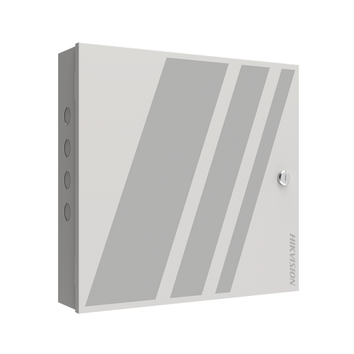 Controlador de Acceso de 4 Puertas / Administrable en la Nube con Hik-Connect Teams / Interfaz Web / Expandible con Módulo DS-K2M002X (hasta 128 Puertas) / 200,000 Tarjetas / Wiegand / 8 Lectoras de Huella y Tarjeta