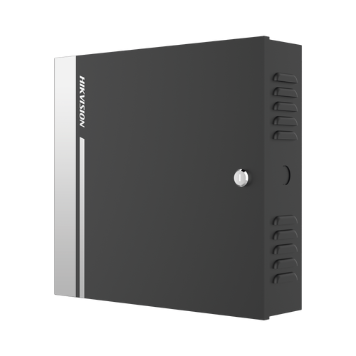 Controlador de Acceso para 2 Puertas y 4 Lectores Wiegand o RS485 / Incluye Gabinete y Fuente de Alimentación 12Vcc/8A / Soporta Batería de Respaldo /  Wiegand y RS-485 / 10,000 Tarjetas