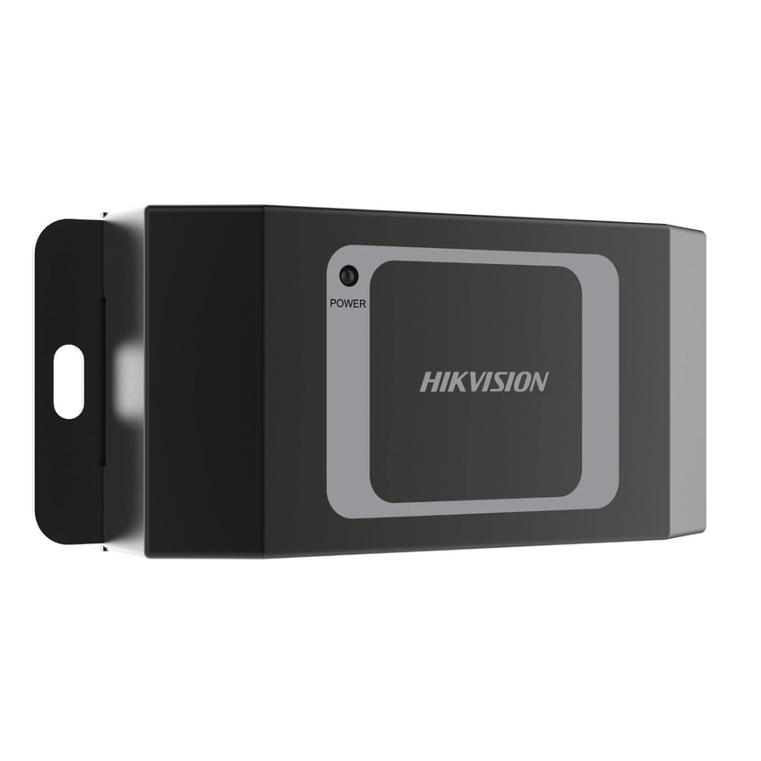 Módulo esclavo para instalaciones SEGURAS en Controles de Acceso Hikvision / Compatible con Biometricos Faciales Min Moe / Conexión RS-485  /  Soporta botón de salida y chapa.