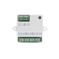 Módulo Seguro para Instalaciones SEGURAS en Controles de Acceso HIKVISION / Compatible con Biometricos Faciales Min Moe / Conexión RS-485  /  Soporta Botón de Salida y Chapa