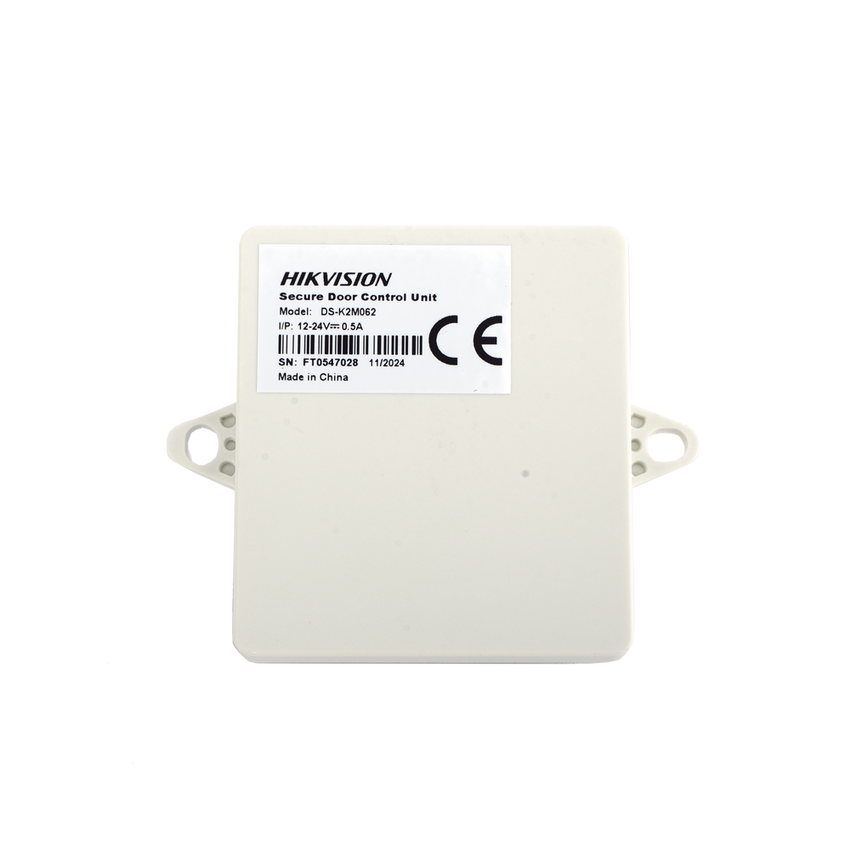 Módulo Seguro para Instalaciones SEGURAS en Controles de Acceso HIKVISION / Compatible con Biometricos Faciales Min Moe / Conexión RS-485  /  Soporta Botón de Salida y Chapa