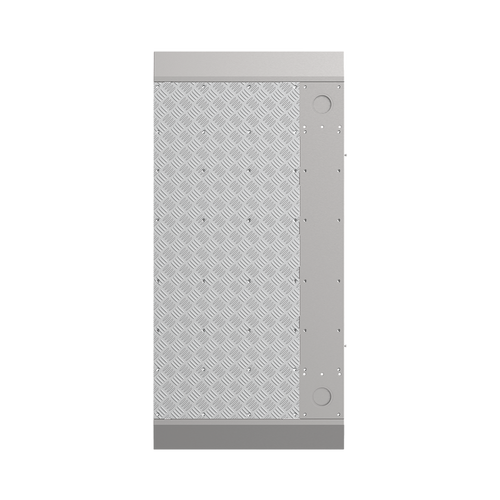 Base ADICIONAL para Torniquetes de la serie DS-K3B501 y DS-K3B601/ Para carril adicional de 90 cms / Requiere DS-K3B601-BASE900-S