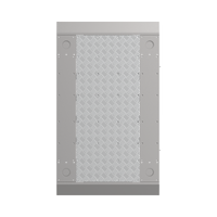 Base PRINCIPAL para Torniquetes de la serie DS-K3B501 y DS-K3B601 / 1 Carril de 90 cms