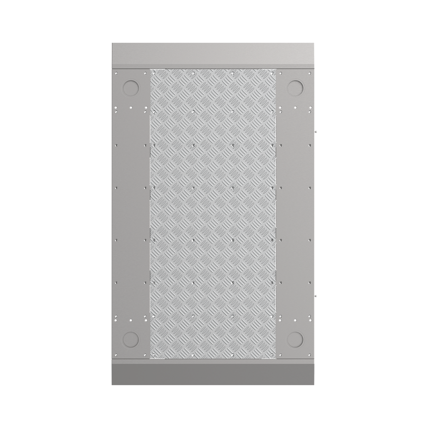 Base PRINCIPAL para Torniquetes de la serie DS-K3B501 y DS-K3B601 / 1 Carril de 90 cms