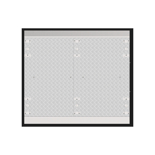 Base PRINCIPAL para Torniquetes de la Serie DS-K3B631 / 1 Carril de 65 cms