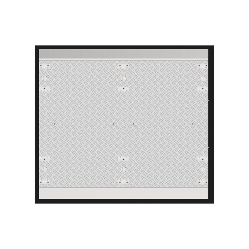 Base PRINCIPAL para Torniquetes de la Serie DS-K3B631 / 1 Carril de 65 cms