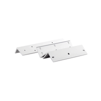 Kit de montajes Z y L para Cerradura Magnética HIKVISION / Compatible con DS-K4H255S / Uso en Puerta de Madera y Metal