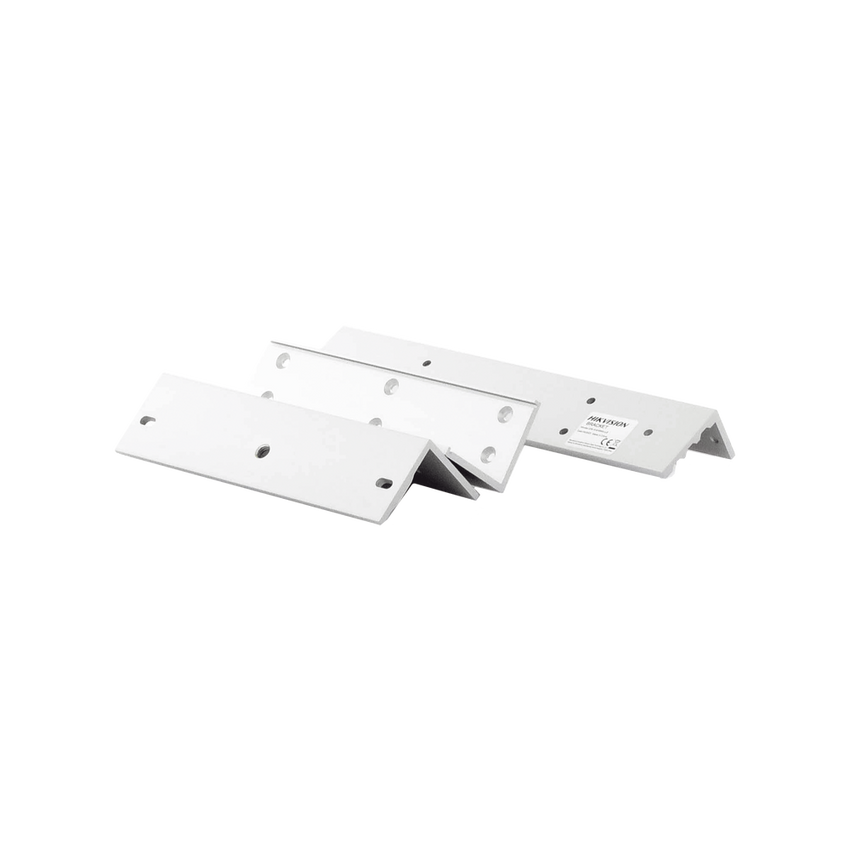 Kit de montajes Z y L para Cerradura Magnética HIKVISION / Compatible con DS-K4H255S / Uso en Puerta de Madera y Metal