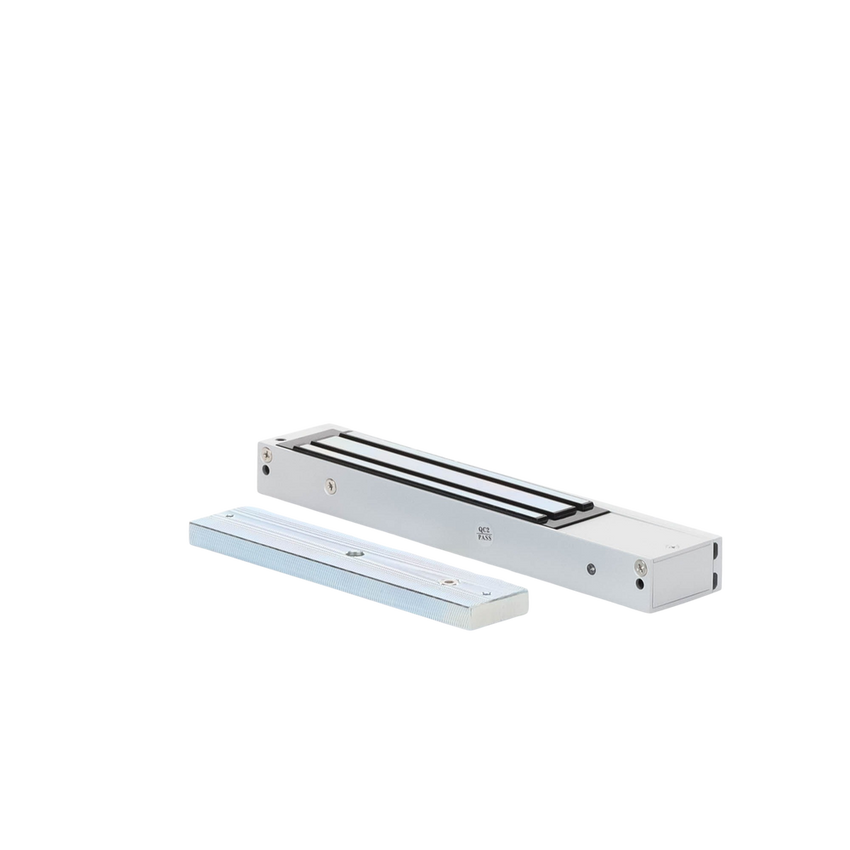 Chapa Magnética de 600 Lbs (272 Kg) / Montaje en Puerta Normal / Certificado CE /  Uso en Interior / Magnetismo Anti-residual