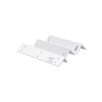 Kit de montajes Z y L para Cerradura Magnética HIKVISION / Compatible con DS-K4H258S / Uso en Puerta de Madera y Metal