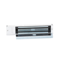Chapa Magnética de 617 Lbs (280 Kg) / Montaje en Puerta Normal o de Vidrio / Certificado CE /  Uso en Interior / Indicador LED / Magnetismo Anti-residual