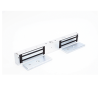 Chapa Magnética para Doble Puerta / Puerta Antifuego / Soporta 1200 Lbs (500 Kg) / Indicador LED