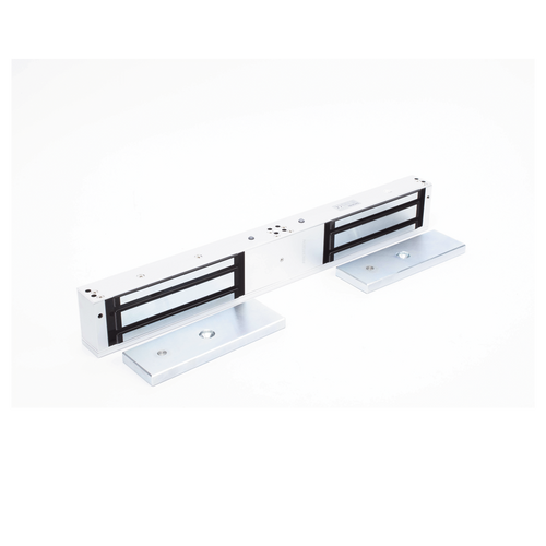 Chapa Magnética para Doble Puerta / Puerta Antifuego / Soporta 1200 Lbs (500 Kg) / Indicador LED