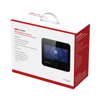 Kit de Control de Acceso TODO INCLUIDO con Lector de Rostros, QRs y Tarjetas / 1,500 rostros / Compatible con App HIKConnect /Incluye Electroimán  Botón de Salida y Montajes Z y L para imán / HIK-IA