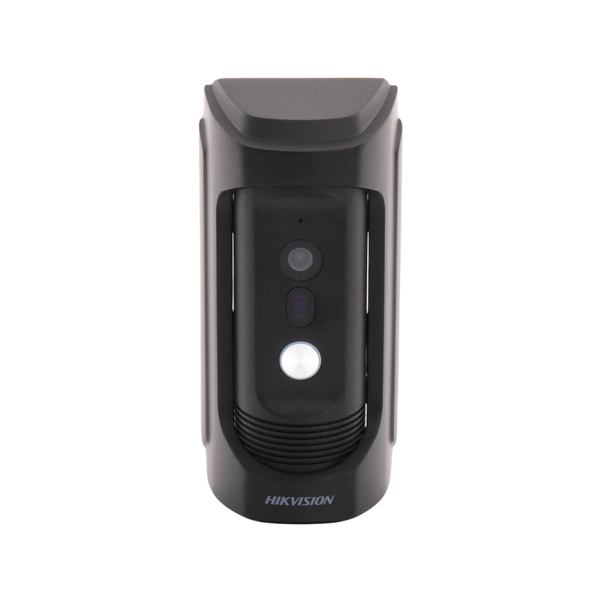 Frente de Calle IP 2 Megapixel / Uso Rudo / Antivandálico IK09 y Exterior IP65 / PoE Estándar / 3 mts IR / Compatible con Monitor IP HIKVISION o Llamada Directo a App