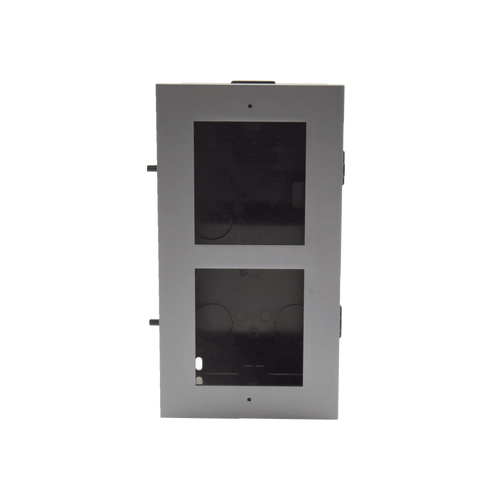 Base de 2 Espacios para EMPOTRAR Módulos de Videoporteros Hikvision