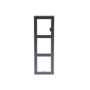 Base de 3 Espacios para Videoportero IP Hikvision / Instalación en SUPERFICIE