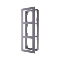 Base de 3 Espacios para Videoportero IP Hikvision / Instalación en SUPERFICIE