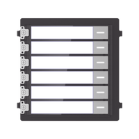 Módulo de Botones Para Videoportero Modular / Llamada de un solo Toque / Soporta Hasta 6 Monitores Principales