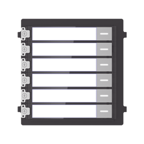 Módulo de Botones Para Videoportero Modular / Llamada de un solo Toque / Soporta Hasta 6 Monitores Principales
