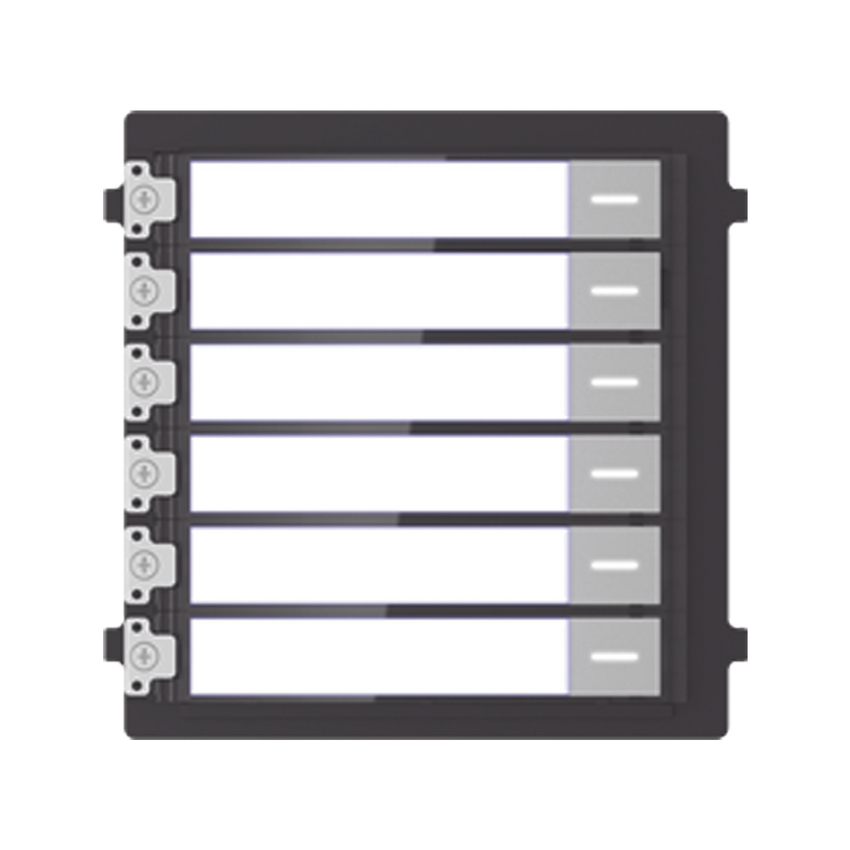 Módulo de Botones Para Videoportero Modular / Llamada de un solo Toque / Soporta Hasta 6 Monitores Principales