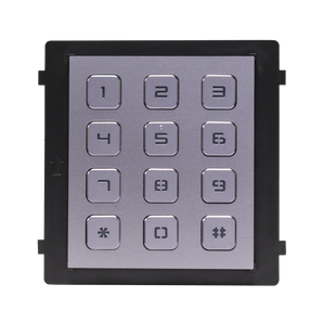 Módulo de Teclado para Frente de Calle  Modular / Desbloqueo de Puerta Mediante Código / Llamada a monitor.
