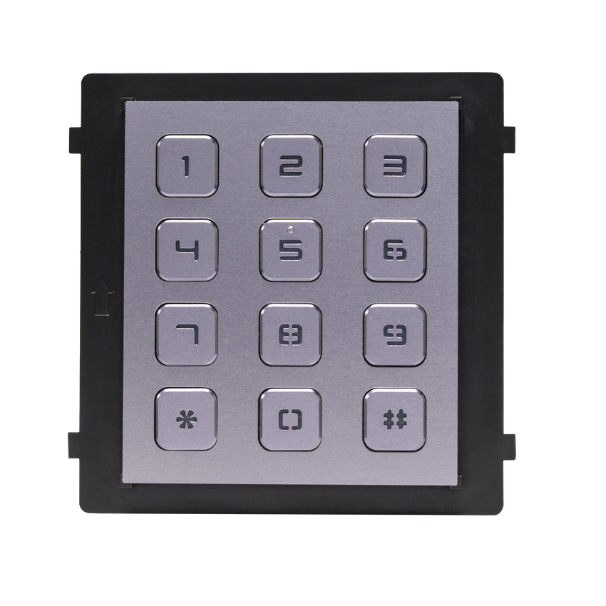 Módulo de Teclado para Frente de Calle  Modular / Desbloqueo de Puerta Mediante Código / Llamada a monitor.