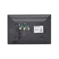 Monitor Hibrido IP WiFi Touch Screen 7" para DS-KIS303P / Vídeo en Vivo / PoE Estándar / Apertura Remota / Llamada Entre Monitores / Audio de dos vías / Policarbonato