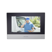 Monitor Hibrido IP WiFi Touch Screen 7" para Videoportero IP  / Vídeo en Vivo / PoE Estándar / Apertura Remota / Llamada Entre Monitores / Audio de dos vías / Policarbonato
