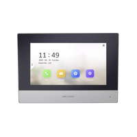 Monitor IP WiFi Touch Screen 7" para Videoportero IP  / Vídeo en Vivo / PoE Estándar / Apertura Remota / Llamada Entre Monitores / Audio de dos vías / Policarbonato